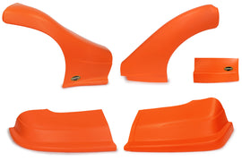DOMINATOR RACE PRODUCTS 2300-FLO-OR Dominator Late Model Nose Kit Flou Orange
