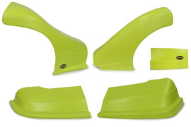 DOMINATOR RACE PRODUCTS 2300-FLO-YE Dominator Late Model Nose Kit Flou Yellow