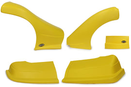 DOMINATOR RACE PRODUCTS 2300-YE Dominator Late Model Nose Kit Yellow