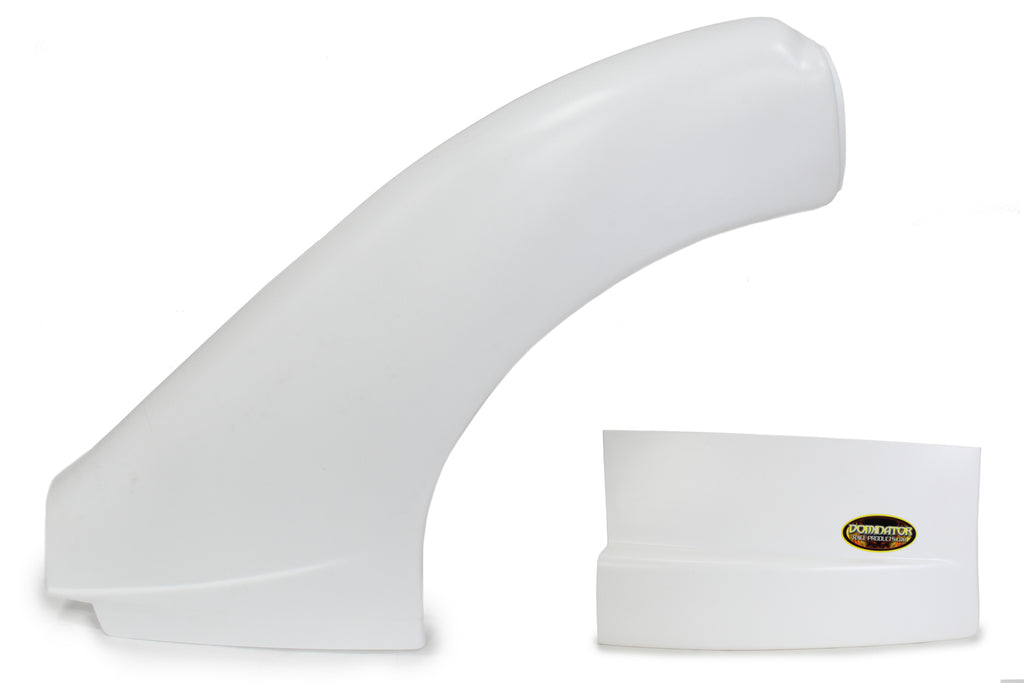 DOMINATOR RACE PRODUCTS 2302-WH Dominator Late Model Flare Left White