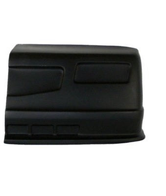 DOMINATOR RACE PRODUCTS DOM-302-BK-NE Dominator Race Products SS Nose Black Left Side - Driver Side, Plastic - Universal Fit