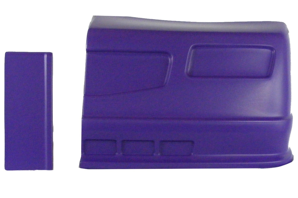 DOMINATOR RACE PRODUCTS DOM-302-PU Dominator Race Products SS Nose Purple Left Side for Street Stock – Part Number DOM-302-PU