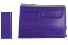 Load image into Gallery viewer, DOMINATOR RACE PRODUCTS DOM-302-PU Dominator Race Products SS Nose Purple Left Side for Street Stock – Part Number DOM-302-PU