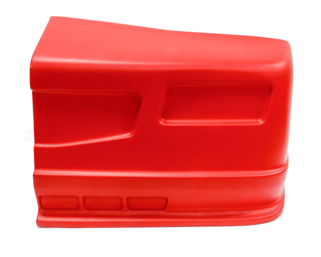 DOMINATOR RACE PRODUCTS DOM-302-RD-NE Dominator Race Products SS Nose Left Side in Red for Street Stock - Part DOM-302-RD-NE