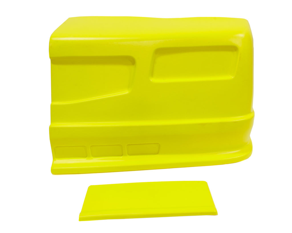 DOMINATOR RACE PRODUCTS DOM-302-YE Dominator Race Products SS Nose Left Side with Fender Extension - Yellow - Part DOM-302-YE