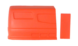 DOMINATOR RACE PRODUCTS DOM-303-FLO-OR Dominator Race Products SS Nose Passenger Side in Fluorescent Orange, Part DOM-303-FLO-OR