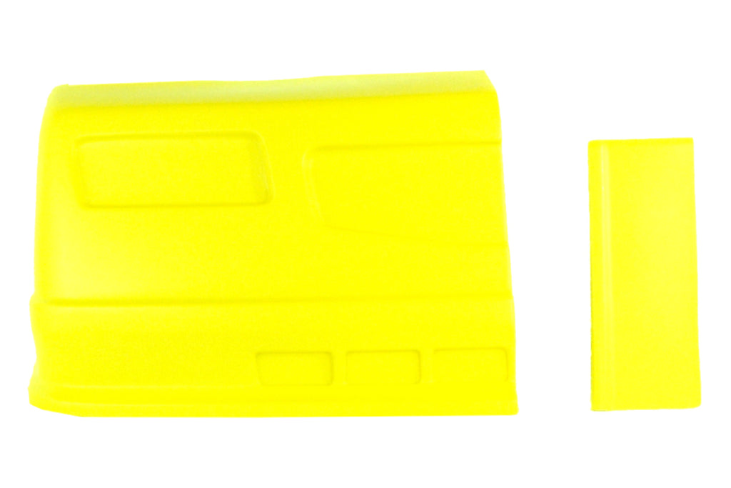 DOMINATOR RACE PRODUCTS DOM-303-FLO-YE Dominator Race Products SS Nose Passenger Side in Fluorescent Yellow - Part Number DOM-303-FLO-YE