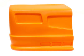 DOMINATOR RACE PRODUCTS DOM-303-OR-NE Dominator Race Products SS Nose Passenger Side - Orange Plastic for Street Stock Vehicles, Part DOM-303-OR-NE