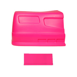 DOMINATOR RACE PRODUCTS DOM-303-PK Dominator Race Products SS Nose Passenger Side Fender Extension in Pink – DOM-303-PK