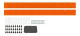 DOMINATOR RACE PRODUCTS 346-FLO-OR Valance Dominator SS Flou Orange
