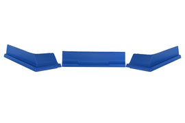 DOMINATOR RACE PRODUCTS 409-BL Valance Modified IMCA 3pc Blue