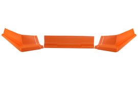 DOMINATOR RACE PRODUCTS 409-OR Valance Modified IMCA 3pc Orange