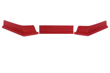 Load image into Gallery viewer, DOMINATOR RACE PRODUCTS 409-RD Valance Modified IMCA 3pc Red