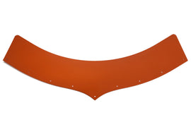 DOMINATOR RACE PRODUCTS 500-EX-OR Extension Predator Hood Orange  5.5in Tall