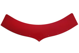DOMINATOR RACE PRODUCTS 500-EX-RD Extension Predator Hood Red 5.5in Tall