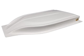 DOMINATOR RACE PRODUCTS 517-WH Hood Scoop Stalker 2.5in Street Stock White