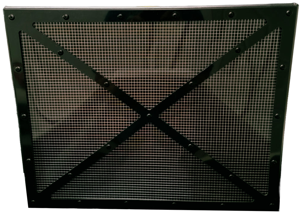 DOMINATOR RACE PRODUCTS 550-BK Shaker Screen Radiator DLM Black