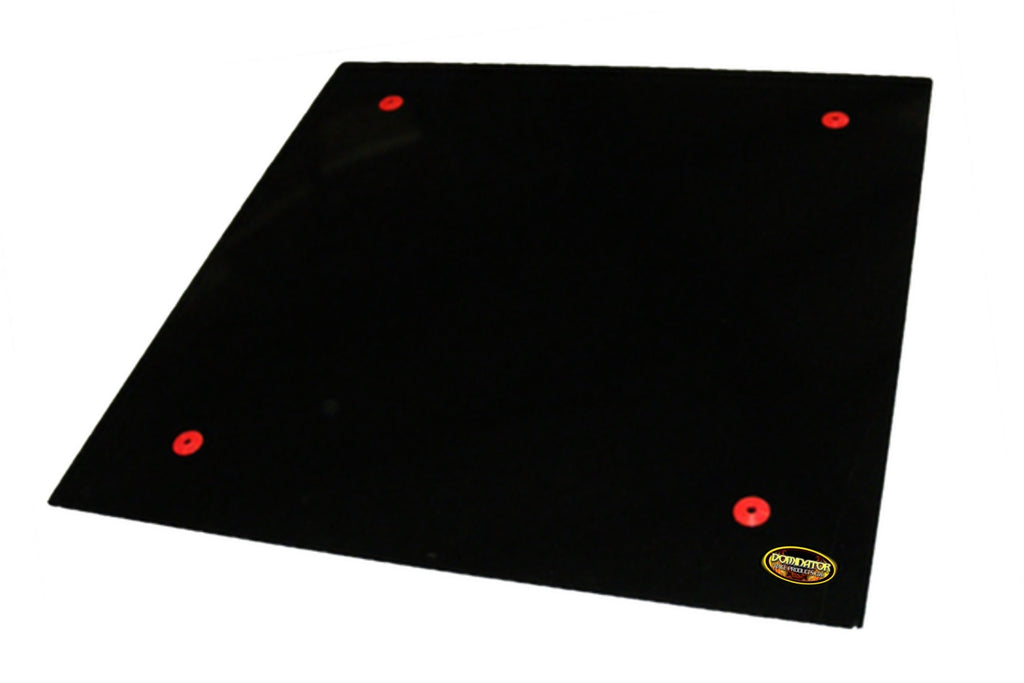 DOMINATOR RACE PRODUCTS 755-BK Hood Late Model Panel Black  48in x 54in