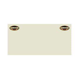 DOMINATOR RACE PRODUCTS 776-WH Quarter Panel Mod White  30in x 70in