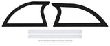 DOMINATOR RACE PRODUCTS 830-BK Sail Panel Pair Late Model Black