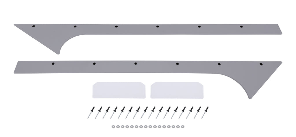 DOMINATOR RACE PRODUCTS 835-GRY Pillar A Pair Late Model Gray