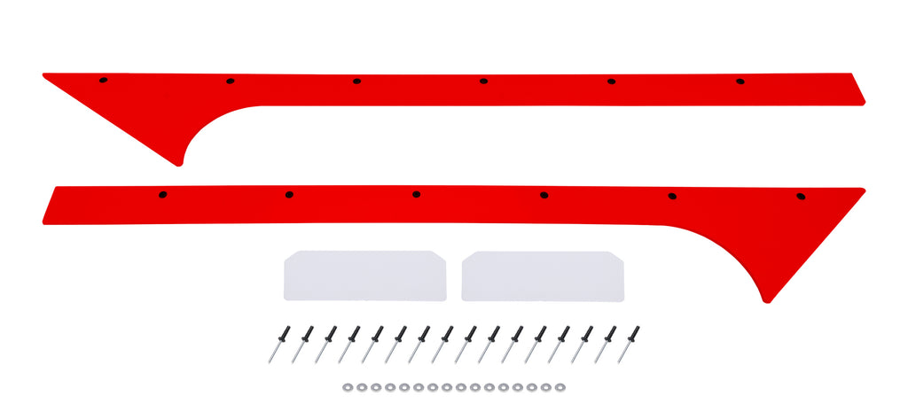 DOMINATOR RACE PRODUCTS 835-RD Pillar A Pair Late Model Red