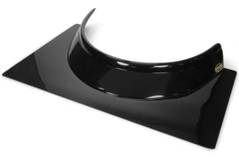 DOMINATOR RACE PRODUCTS 900-GBK Rock Guard Formed 3in Tall Gloss Black