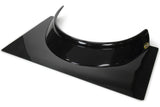DOMINATOR RACE PRODUCTS 900-GBK Rock Guard Formed 3in Tall Gloss Black