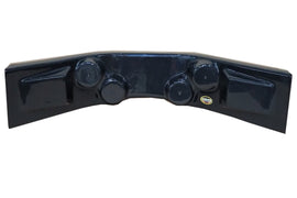 DOMINATOR RACE PRODUCTS 910-BK Dash Panel Curved Black 30in w x 12in d x 6.5in