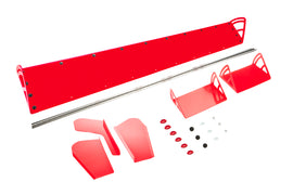 DOMINATOR RACE PRODUCTS 920-RD Plastic Spoiler 8x72in LM Red