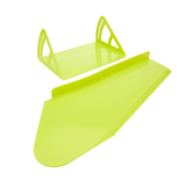 DOMINATOR RACE PRODUCTS 921-FLO-YE Plastic Spoiler CrushKit Fluorescent Yellow