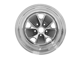 DRAKE AUTOMOTIVE GROUP C5ZZ-1007-CR 15 x 7 Mustang Styled Steel Wheel Chrome