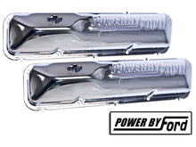 Load image into Gallery viewer, DRAKE AUTOMOTIVE GROUP C6OZ-6A582-C 390/428 Valve Cover Chrome Power By Ford