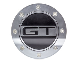 DRAKE AUTOMOTIVE GROUP FR3Z-6640526-GS Fuel Door GT Silver/Blk 15-   Mustang