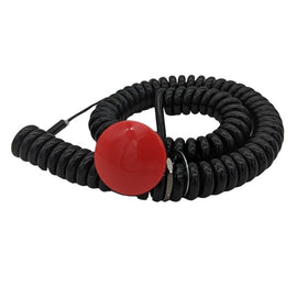 DRAG RACE SOLUTIONS 3109-1RED Transbrake Mushroom Button w/Cord - Red