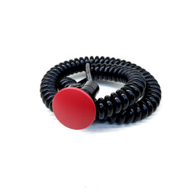 DRAG RACE SOLUTIONS 3109-MRED DRAG RACE SOLUTIONS Shredder Transbrake Button with Cord - Red, Part Number 3109-MRED