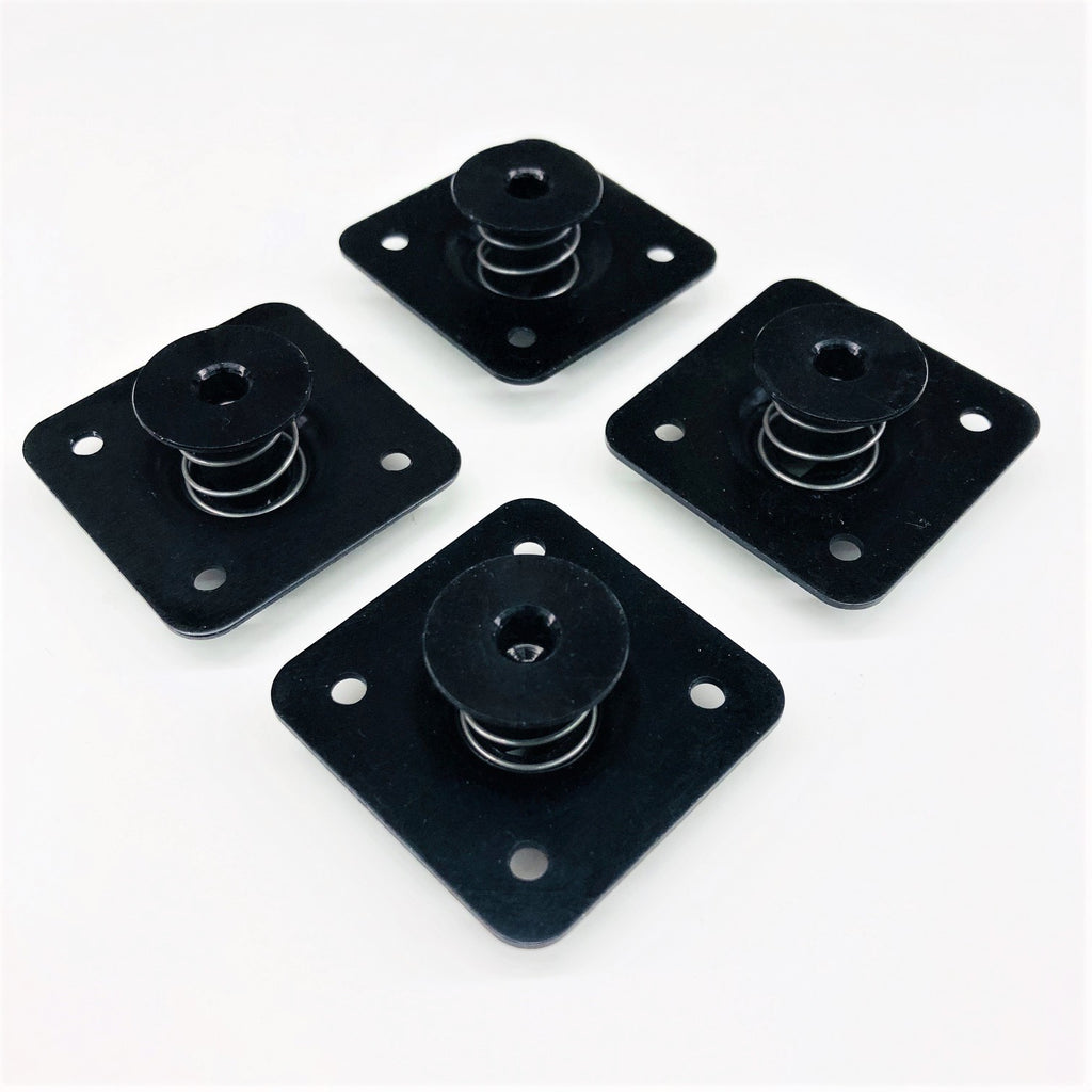 DRAG RACE SOLUTIONS 4004-550E-BSD Doubler Plate Square Spring Eject Hex Head