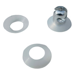 DRAG RACE SOLUTIONS 4100-025C Quarter Turn Fastener Washers - Counter Sunk