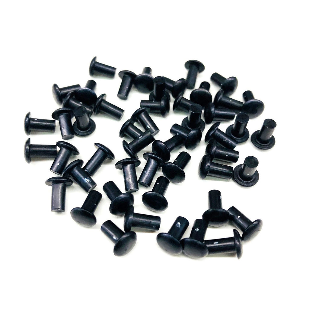 DRAG RACE SOLUTIONS 4502-050B Smash Rivet - 1/8in Dia x .313 long 50pk Black