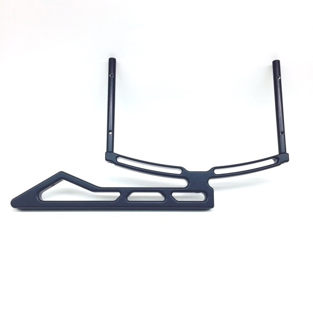 DRAG RACE SOLUTIONS 6001-001B Dial Board Bracket - Angled Tray - Black