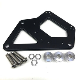 DRAG RACE SOLUTIONS 6600-300B Cylinder Head Coil Mount Bracket - BBC Black