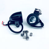 DRAG RACE SOLUTIONS 7001-002B LED Dragster Headlights - Black 2-Pack