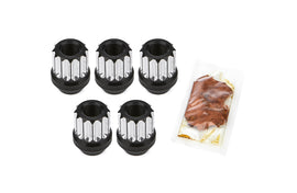 DRAG RACE SOLUTIONS 7605-12MM Billet Aluminum 12pt Lug Nuts 12mm 5pk