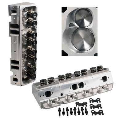 DART 11711143P SBC 230cc Pro-1 Head 64cc A/P 2.08/1.60 Assm.