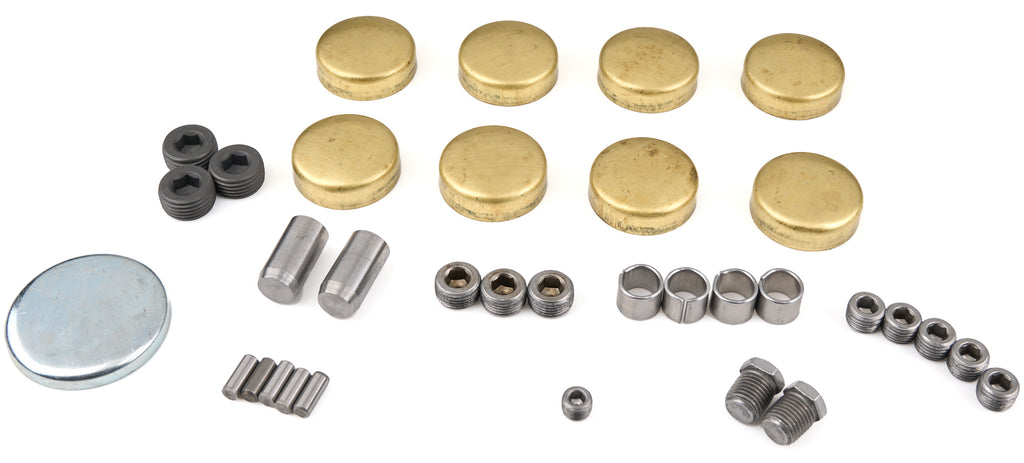 DART 32000039 DART BBC Big M Block Parts Kit - Old-Style Engine Block Hardware with Dowel Pins and Freeze Plugs