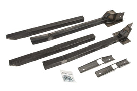 DETROIT SPEED ENGINEERING 010114DS Detroit Speed Engineering 010114DS Subframe Connector Kit for Ford Mustang 1979-1993
