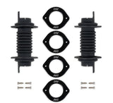 DETROIT SPEED ENGINEERING 010422DS Door Jamb Wiring Boot Kit -Black Anodize Trim