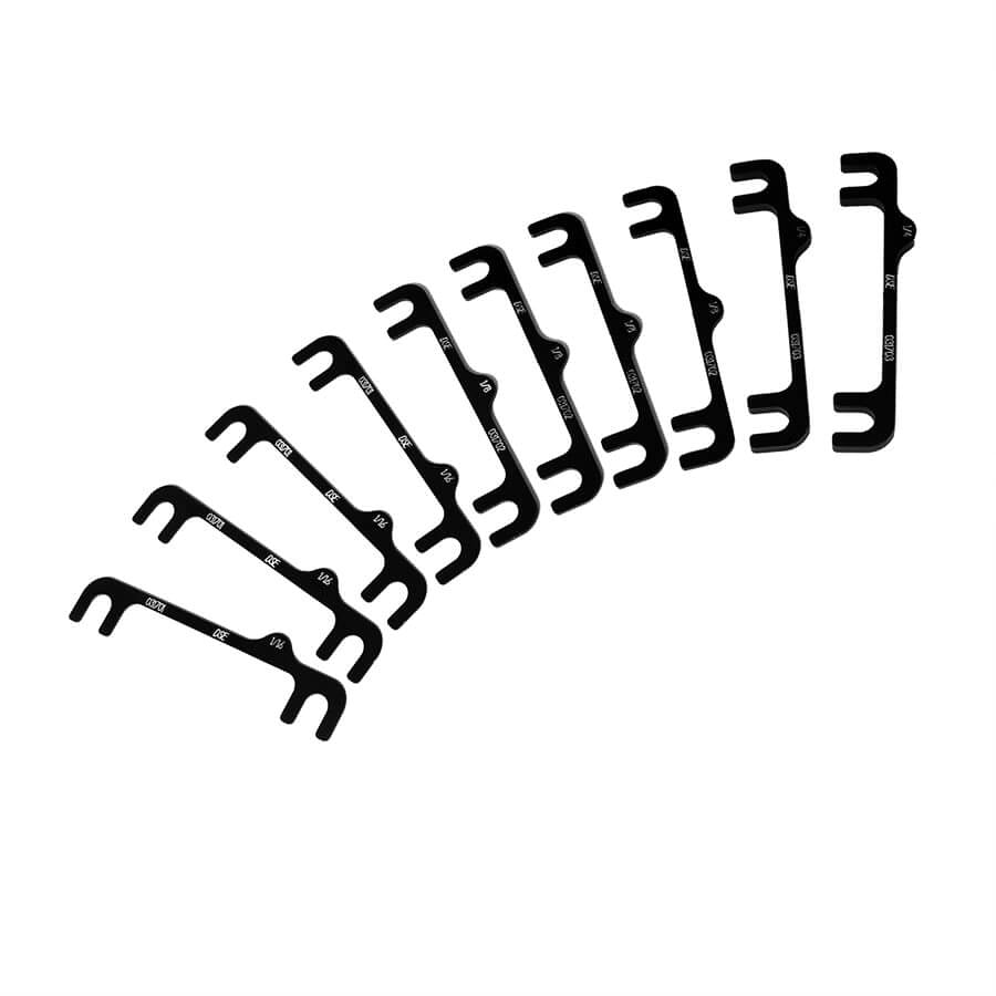 DETROIT SPEED ENGINEERING 031715DS Camber Shim Track Kit 70-81 GM F-Body