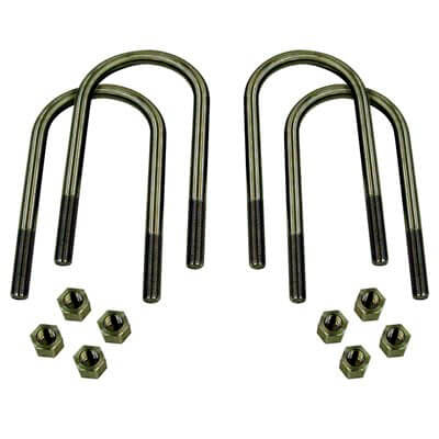 DETROIT SPEED ENGINEERING 040701DS 1/2-20 HD U-Bolts (4pk) Zinc Finish