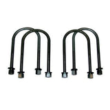 DETROIT SPEED ENGINEERING 040703DS Detroit Speed Engineering 040703DS Axle U-Bolts - 3 Inch ID, 6.75 Inch Length, 7/16-20 Right Hand Thread, Steel with Black Oxide Finish, Set of 4